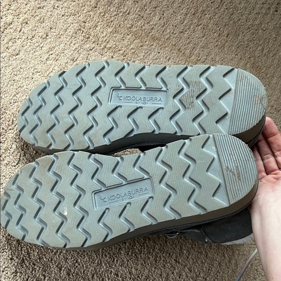 UGG Koolaburra Gray Suede fleece lined Boots - Picture 13 of 13